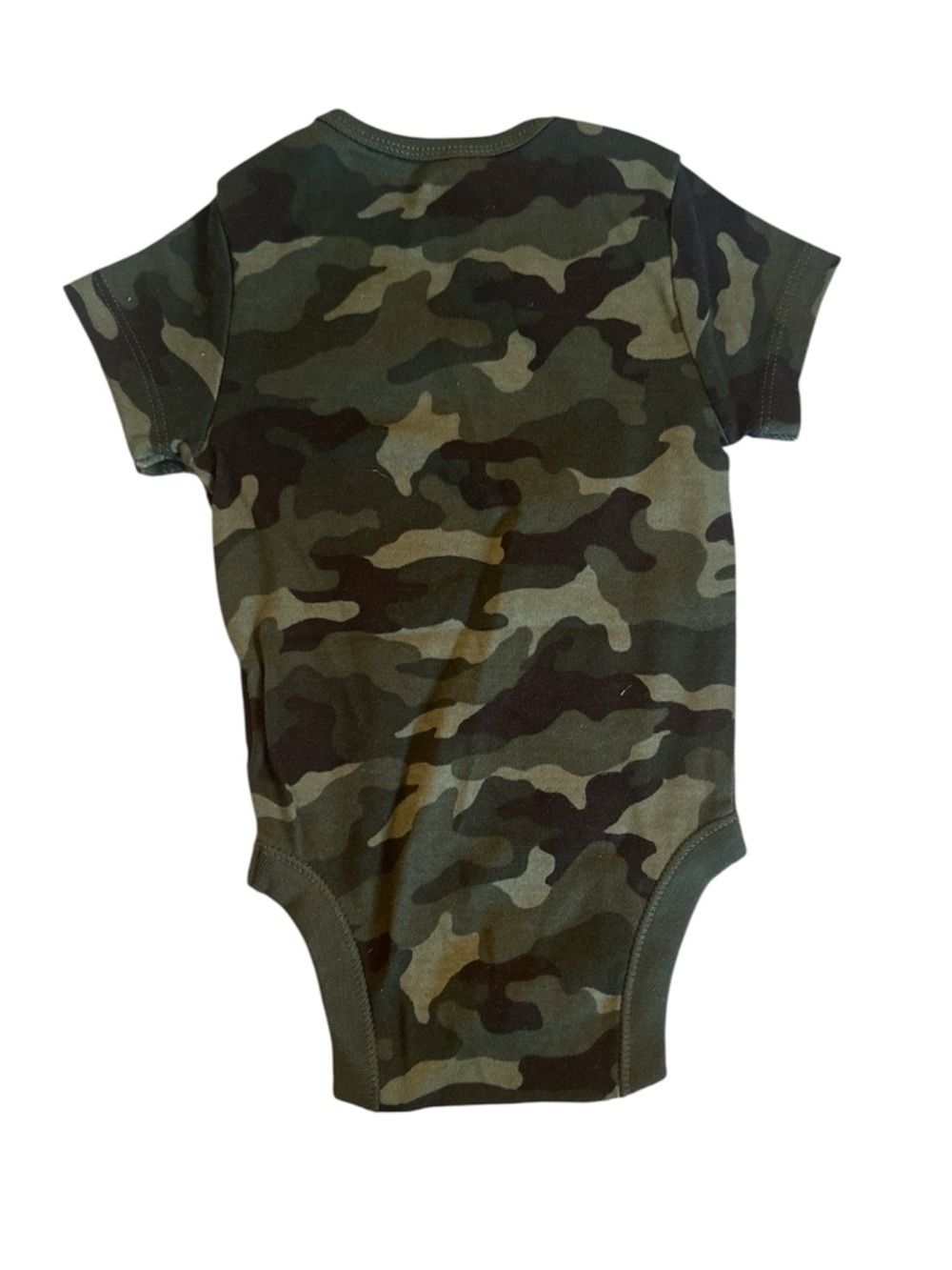 Old Navy Baby Camo Print Short-Sleeve Bodysuit - Size 3-6M NWT - Picture 2 of 3